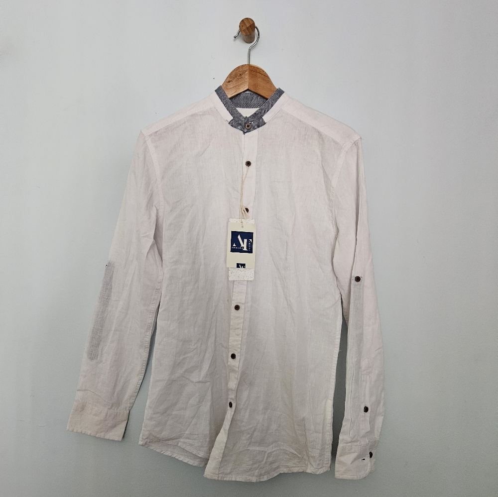 Armand Thiery white linen shirt